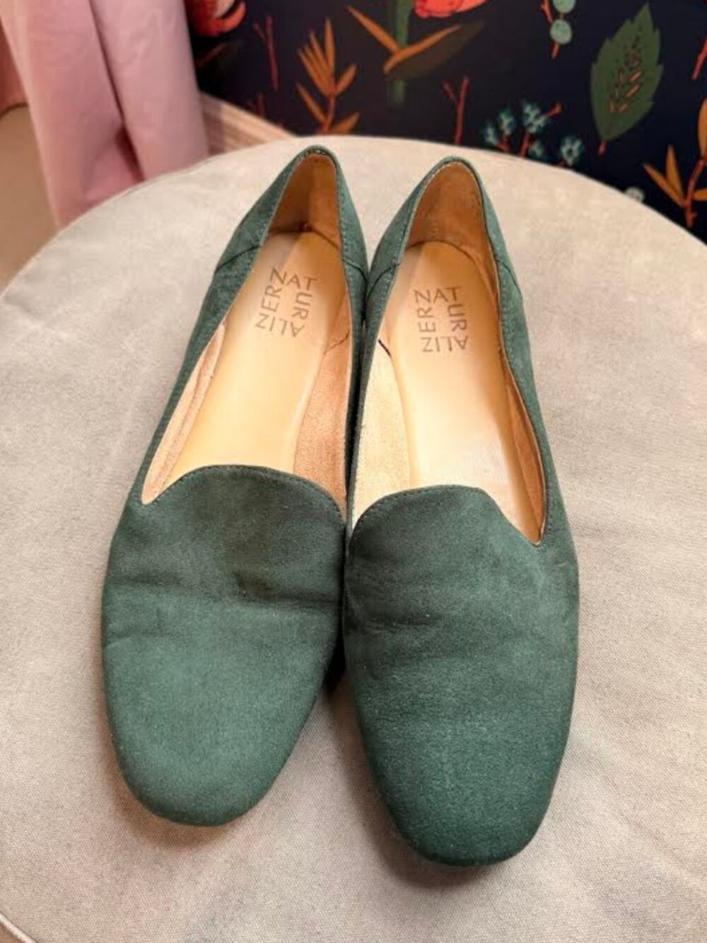 Naturalizer Kit2 Green Slip On Loafer